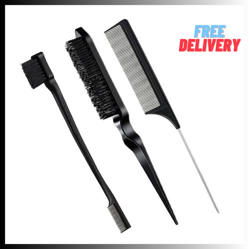 Comb for edge back grooming - for,