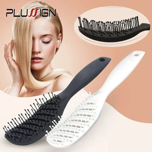Vented curved hairdressing - vented,