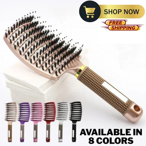 Boar bristle detangling hair - bristle,