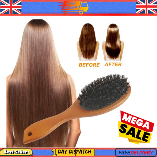Boar bristle hair brush 100 - hair, 100%