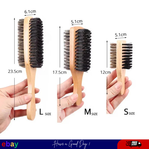 Men boar bristle hair brush - hair,