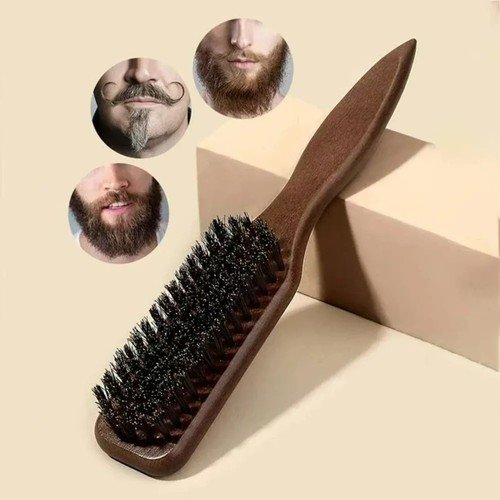Boar bristle slick back hair - boar,