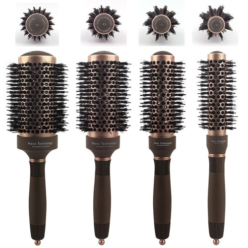 4pack hair brushes radial nano - 4pack,