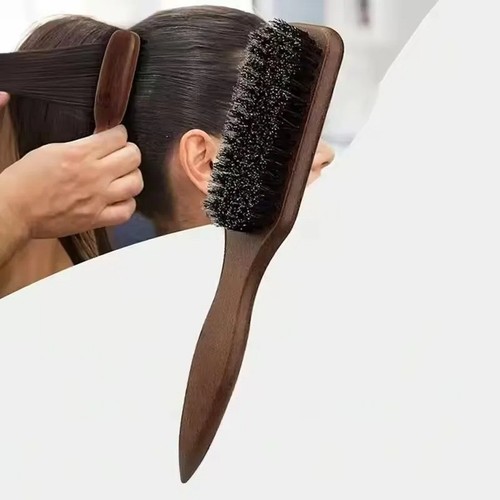 Boar bristle slick back hair - boar,