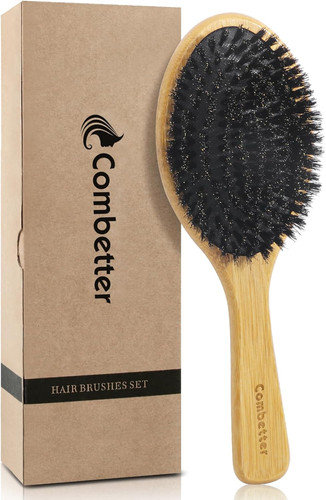 100 boar bristle hair brush - boar,