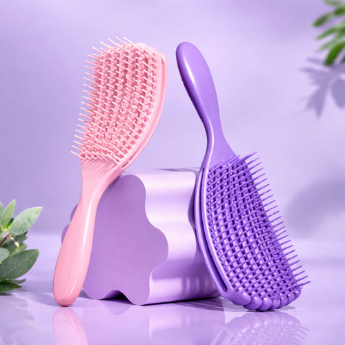 2pcs detangling hair brush - 2pcs,