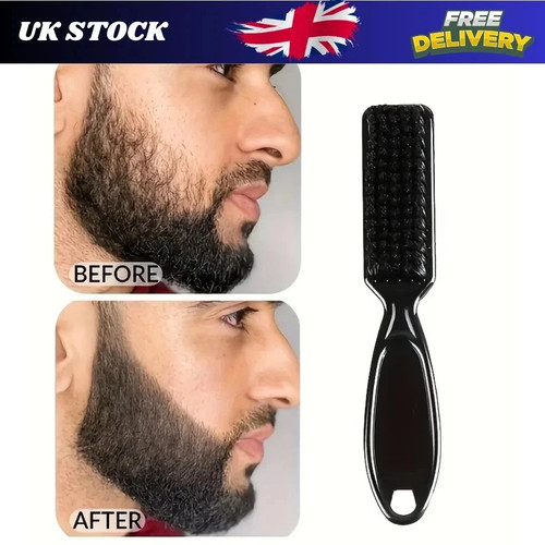 Boar bristle slick back hair - bristle,