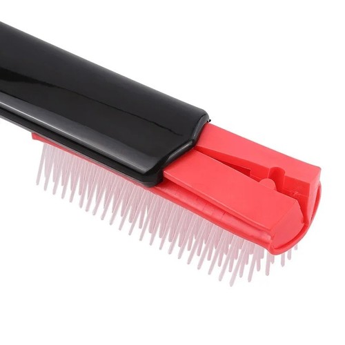 Row styling hair - row, brush