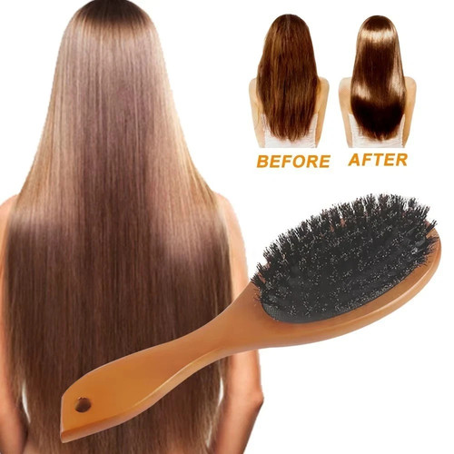 Boar bristle hair brush 100 - hair, 100%