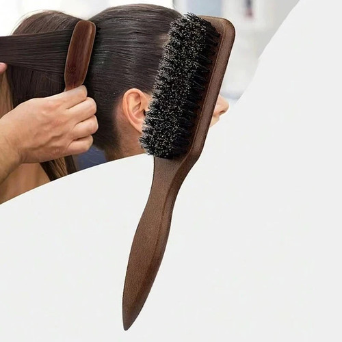 Boar bristle slick back - boar,