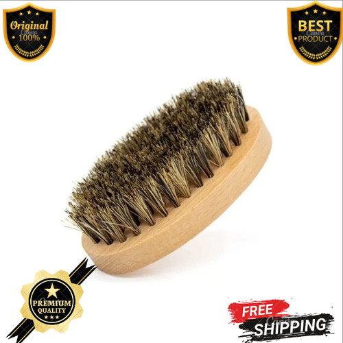 Men boar bristle hair brush - brush, |