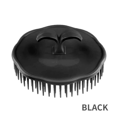 1pcs black hair - comb, scalp
