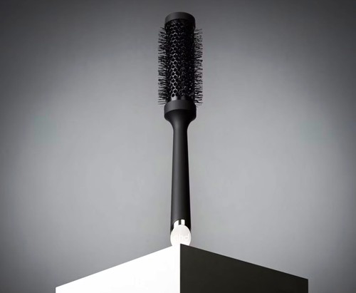 Ghd round hair brush - brush, black