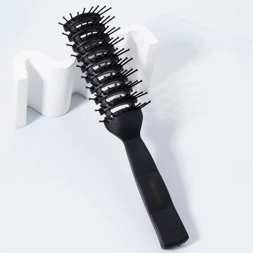 Black detangling vent brush - detangling,