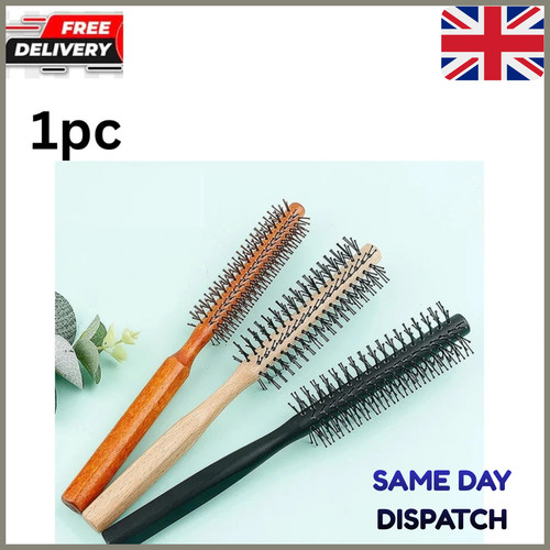 Round hair brush curling - round,