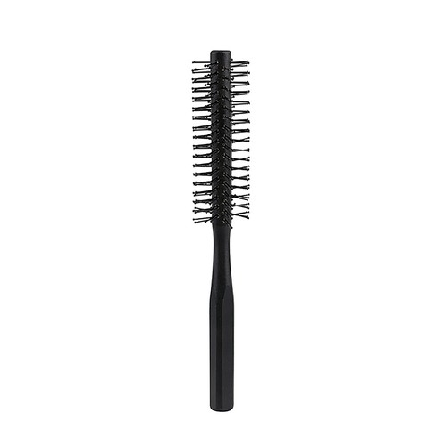 Small round hair - small, black