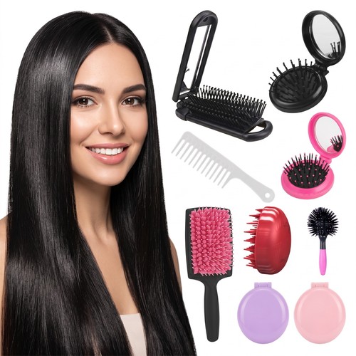Hair styling brush - styling, comb