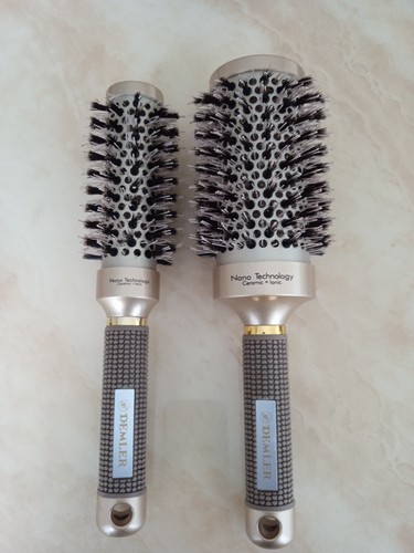 Nano thermal round hair brush - thermal,