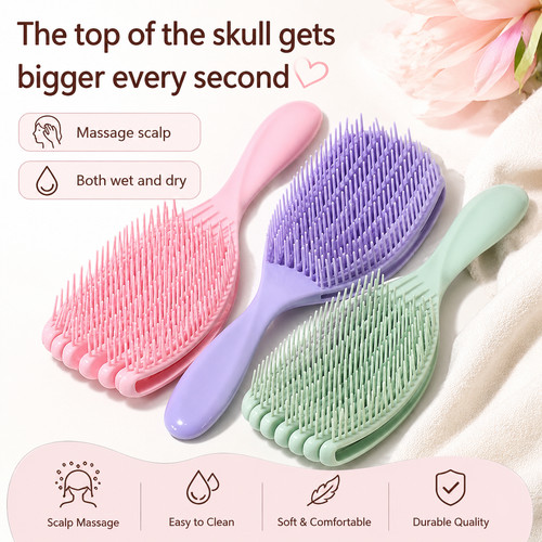 Detangling hair brush for - detangling,