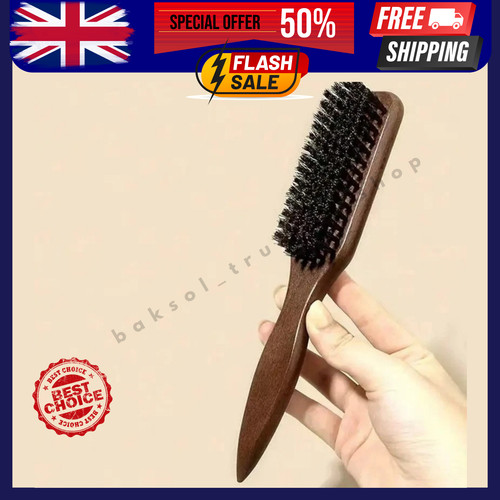 Boar bristle slick - bristle, back