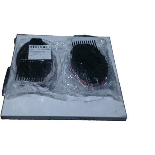 2pcs black plastic detangling - 2pcs,