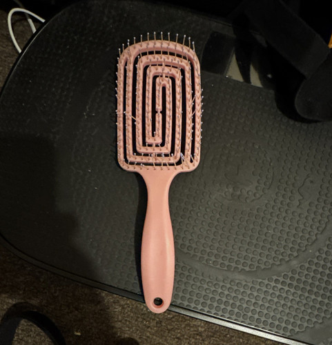 Pink vent paddle - paddle, hair